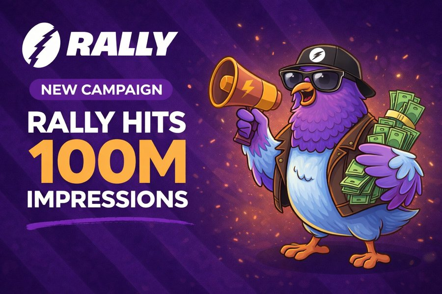 BitOGEth's tweet photo. Ever notice how most crypto marketing just throws money at big accounts regardless of what they actually post? @RallyOnChain  flips that. AI scores your content on quality, not clout. Better content = better rewards. 100M impressions already, and creator-first marketing is only going to get bigger from here.