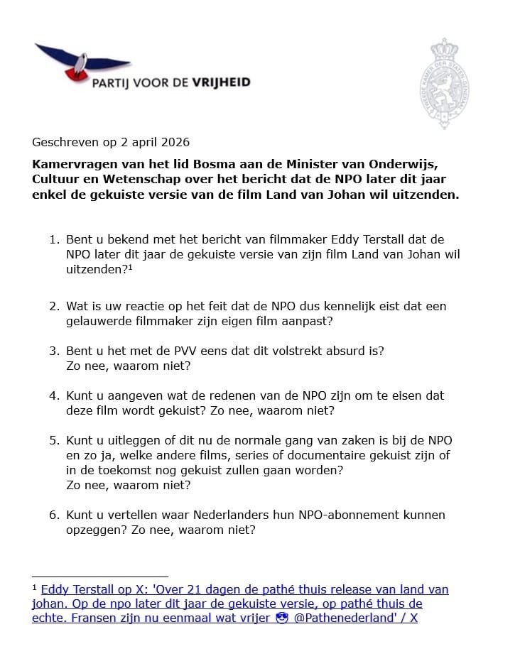 Martin Bosma tweet media