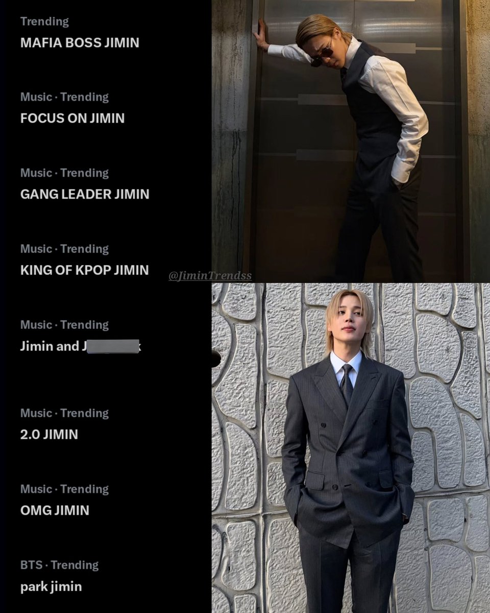 Jimin Trends ( 지민 ) tweet media