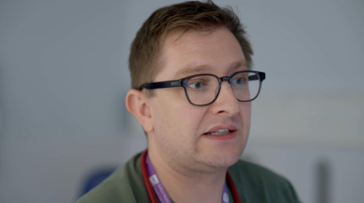 BelfastTrust's tweet photo. Tonight’s episode features Dr Michael Burney and Dr Rachel Calvin, two of our Emergency Medicine Registrars, treating two men who’ve been in a high speed motorway crash. https://t.co/Y2m9yOX8Vn