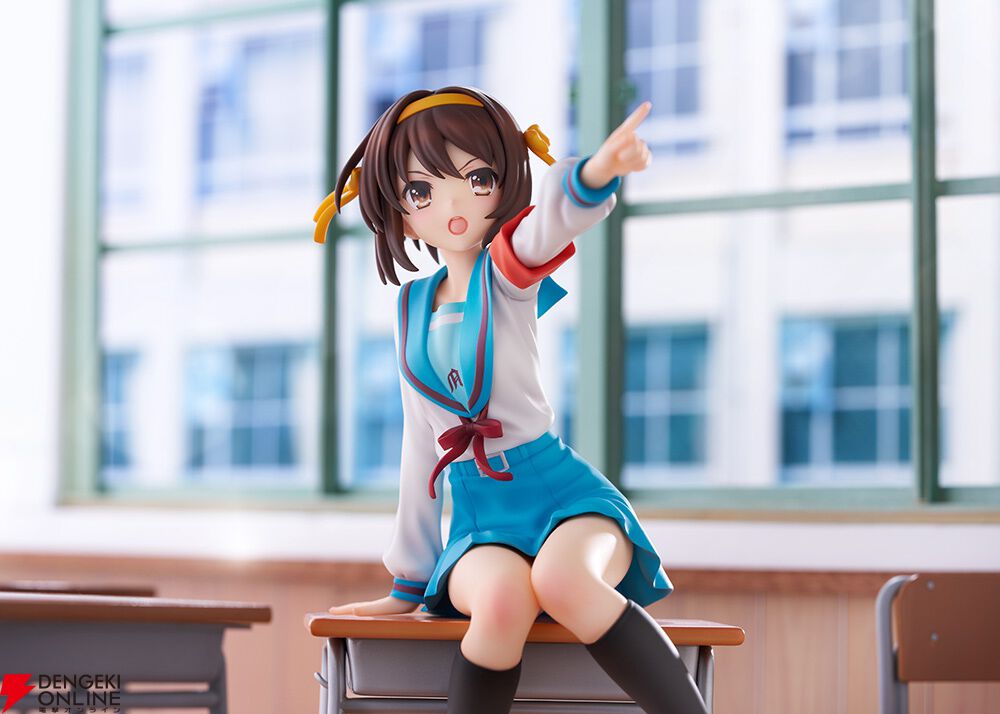 ハルヒ　汎用パーツ 涼宮ハルヒの憂鬱』ハルヒのアニメ20周年記念ver.フィギュアが登場