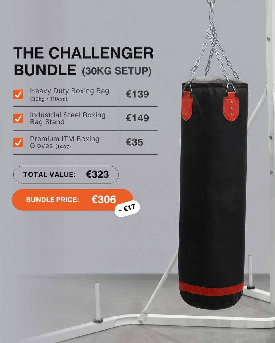 INTHEMARKETIE's tweet image. The fighter’s setup. All in one box. 🥊🔥
Stop searching for separate gear. The ITM Boxing Bundle gives you everything you need for a professional-grade workout at home.

📍 Shop at inthemarket.ie 🚚 Fast nationwide delivery.

#boxingbundle #homegymireland #inthemarket