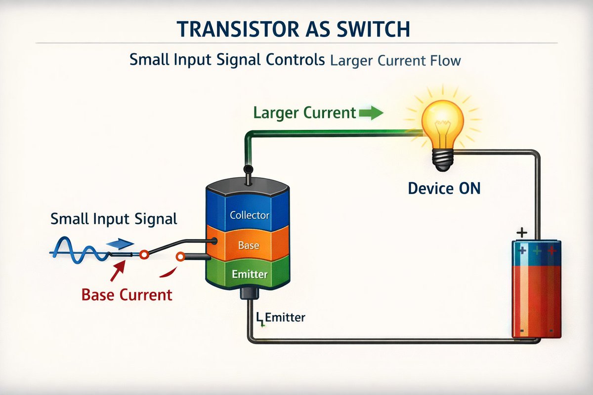 FintechShield's tweet image. What does a transistor actually do? ⚡ It’s the foundation of modern electronics, and it’s simpler than you think.

Learn switching, amplification &amp;amp; real-world use 👇
fintechshield.co.in/post/what-does…

#Transistor #Electronics #TechExplained #STEM #HowItWorks #FintechShield #Technology