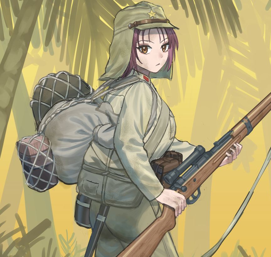 Moe_Intl's tweet photo. This is without camo version. Just in case if anyone wonder that the backpack seems wrong, because it is an improvised pack reference on one of the Hattori han's youtube video. 

this link into his video: https://t.co/uck8x9ymap https://t.co/v3Lwyoc1V2