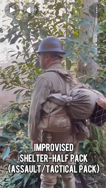 Moe_Intl's tweet photo. This is without camo version. Just in case if anyone wonder that the backpack seems wrong, because it is an improvised pack reference on one of the Hattori han's youtube video. 

this link into his video: https://t.co/uck8x9ymap https://t.co/v3Lwyoc1V2