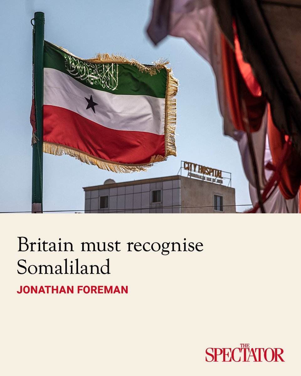 MiddleEast_24's tweet photo. Britain must recognise Somaliland

Somalia has been a byword for failed statehood and violence for so long that the calm of Somaliland, its neighbour to the north-east, feels almost miraculous.

In contrast to Mogadishu, the bustling streets of Hargeisa, #Somaliland’s capital, aren’t patrolled by grim-faced soldiers. Government offices aren’t huddled behind blast walls and protected by foreign troops. 

You can wander into a restaurant and enjoy camel steaks (a national speciality) without worrying about al-Shabaab terrorists.

✍️ @JonEForeman