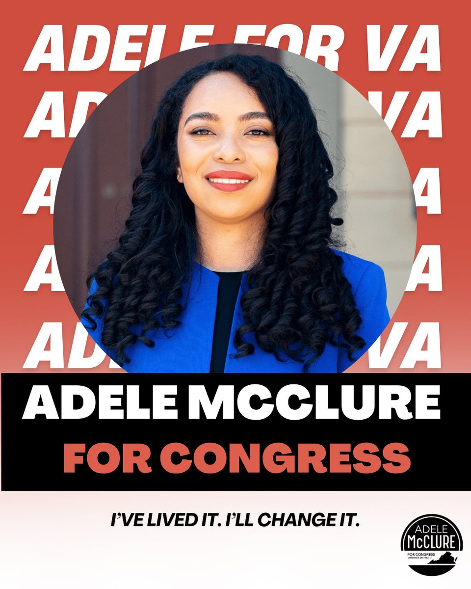 Delegate Adele McClure tweet media