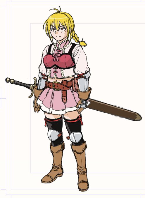 次のやつはこの人でいこうと思います
ただ服はエロ漫画向きの、もうちっと引っぺがしやすいデザインに微調整しないといかんかも 