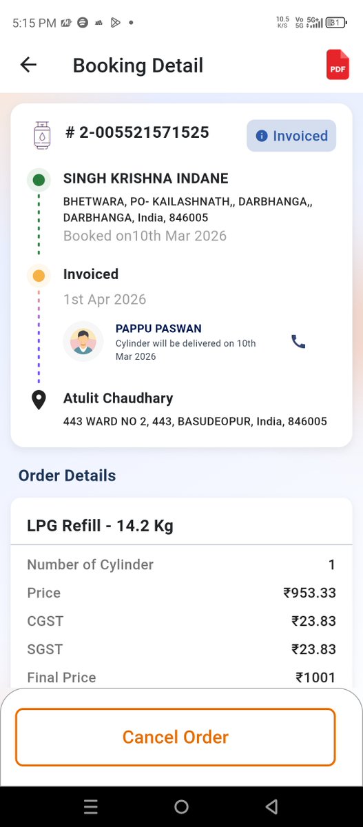 Barrel_ATC's tweet photo. Hi indane i booked my gas on 10th march still not diliverd @indane_gas @IOCL_BIHAR 

@IndianOilcl 

Help https://t.co/M9FKq5TMAx