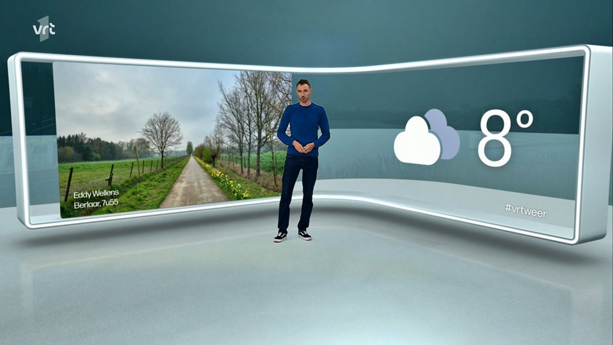 Wellens_E's tweet image. Dankjewel Bram @meteoBram 
#vrtweer