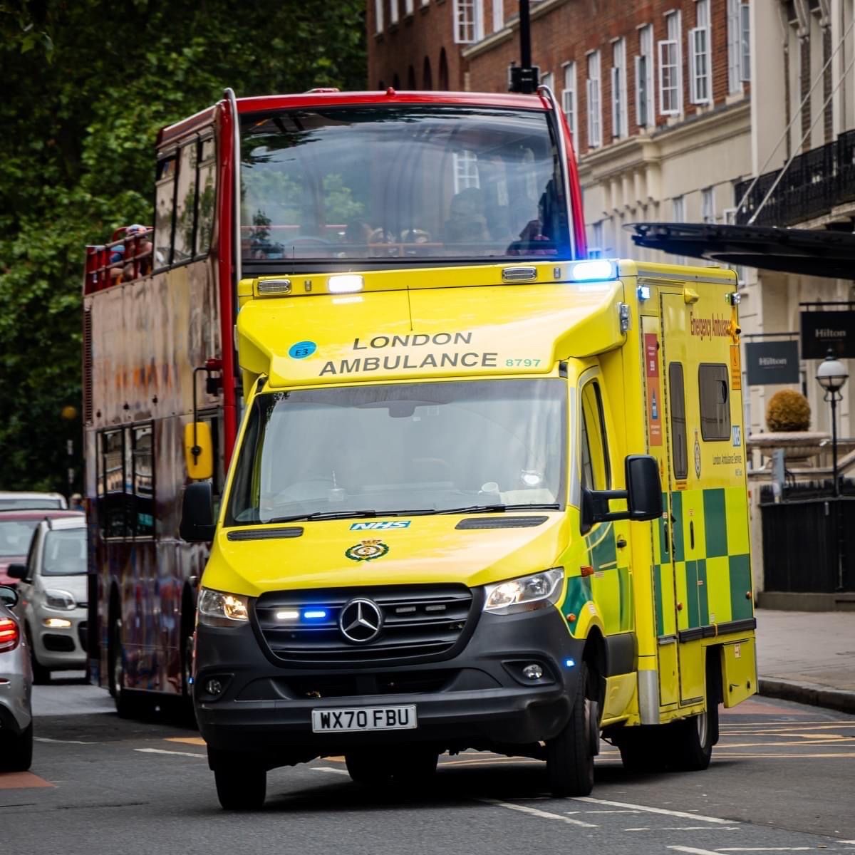 London Ambulance Service tweet media