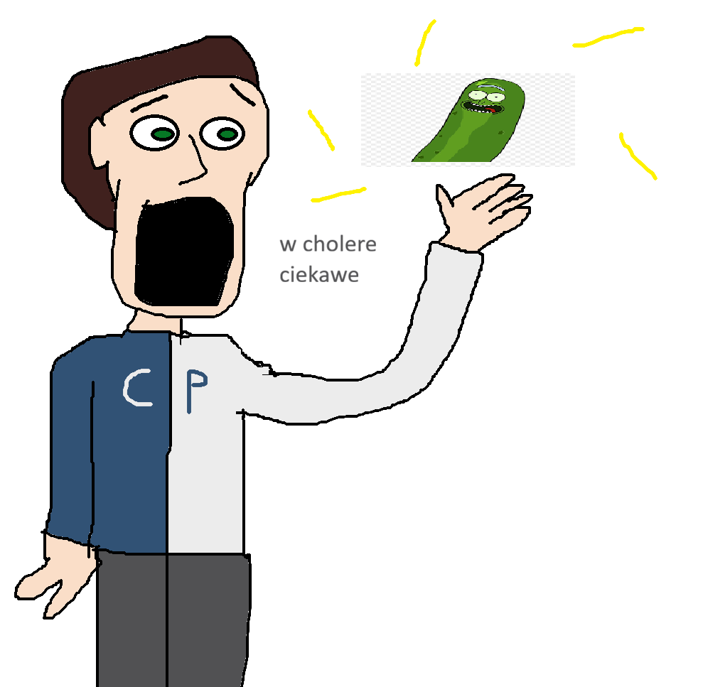 ciekawypiotr's tweet photo. #cptwt
Oto moje dzieło: "Ciekawy Piotr odkrywa Pickle Rick: dalsza część historii o srace z Kjebabem" https://t.co/elMkMpeluV