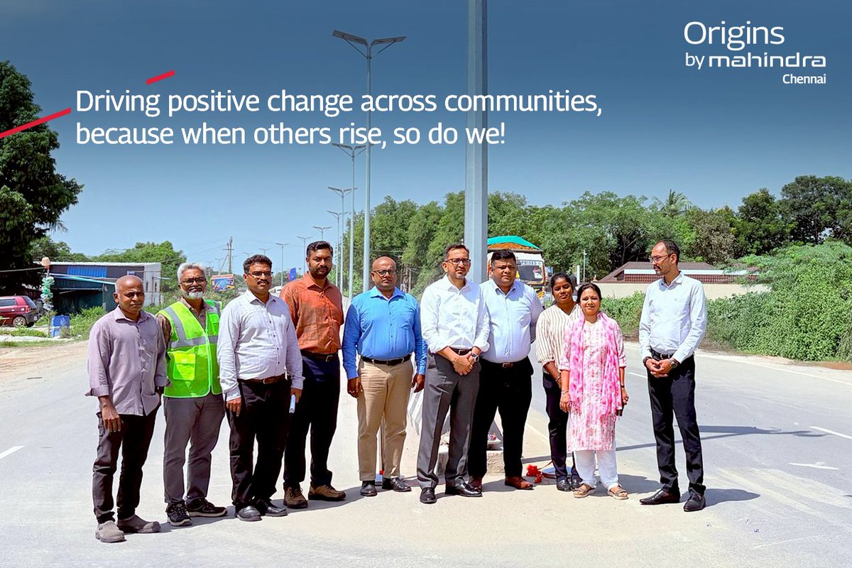 Mahindra World City tweet media