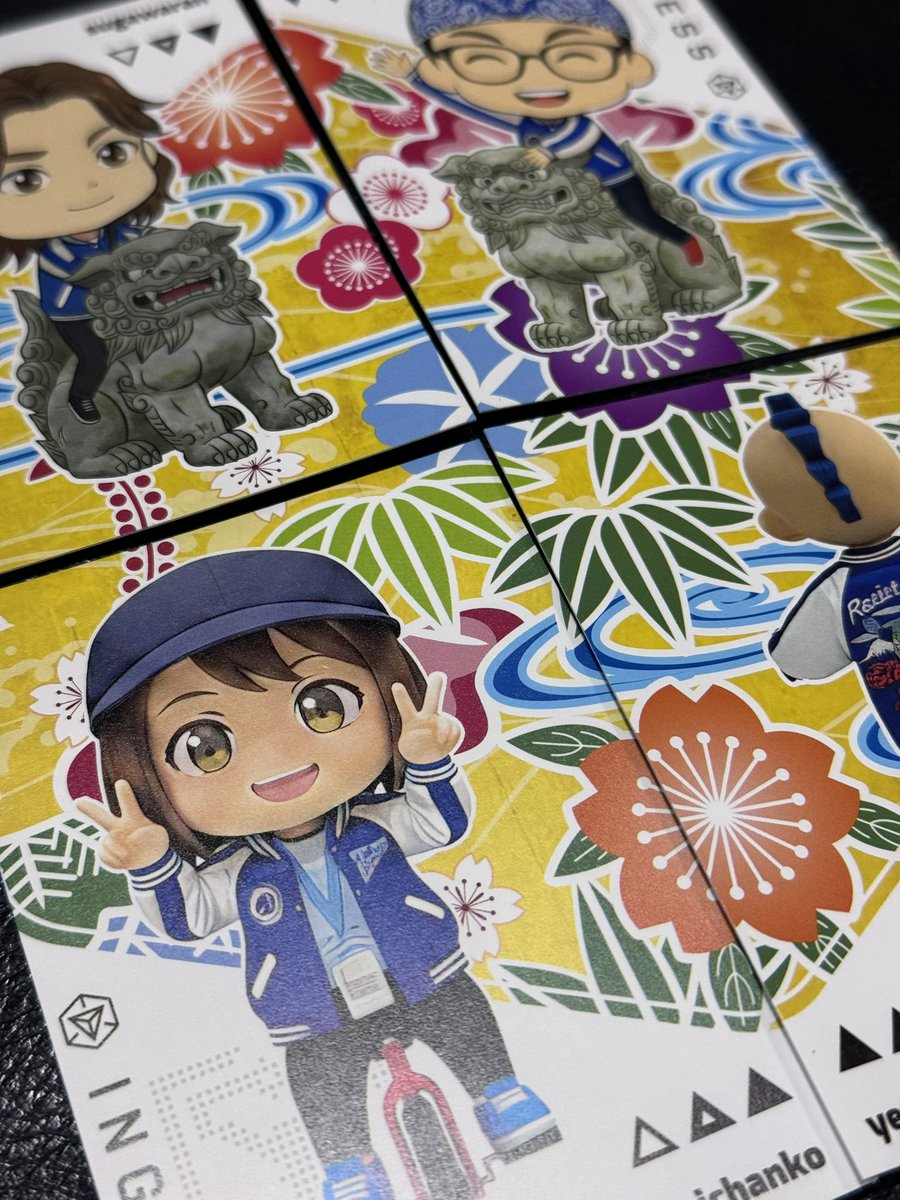ooki_puni_11's tweet photo. 届いたーー
4枚組作りたくて半強制的に参加してもらたw
あきんどさんどーもです😁
みんな呉で交換してちょ
#Ingress #biocard https://t.co/DmBD66KOLX