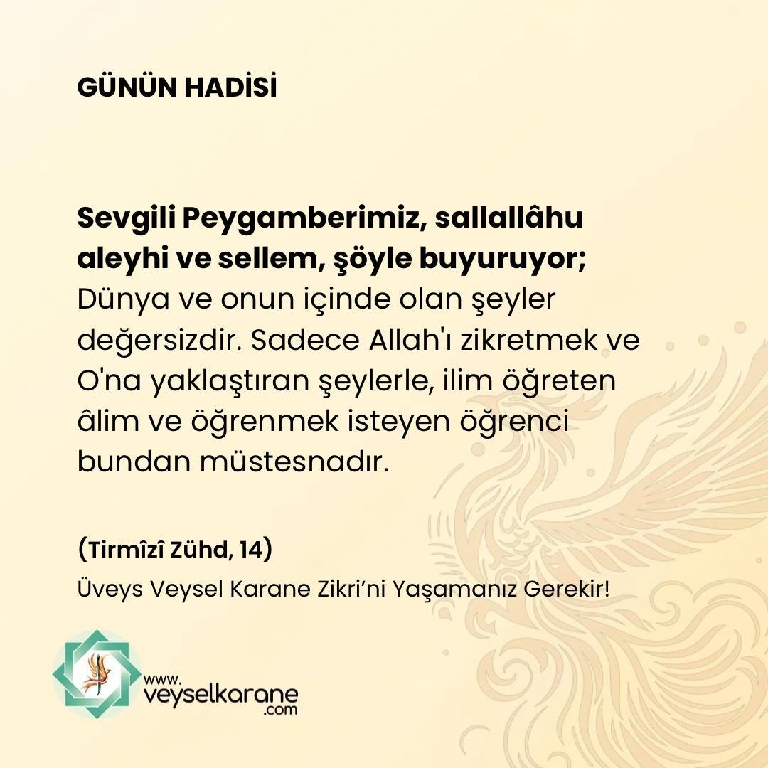 UveysleriS's tweet photo. İşte bu güzellikler öncelik olarak Hz. Muhammed'e ve Onun ümmetine verilmiştir. Bu hal ise ne kadar sevildiğinizin yaratılmış her kula gösterilmesi, ispat edilmesi değil midir?

@veyselkarane
Üveys Veysel Karane Zikri'ni Yaşamanız Gerekir!
Yaşa ve Gör!
https://t.co/asfPmwF8aK https://t.co/jrfXxfKuLI