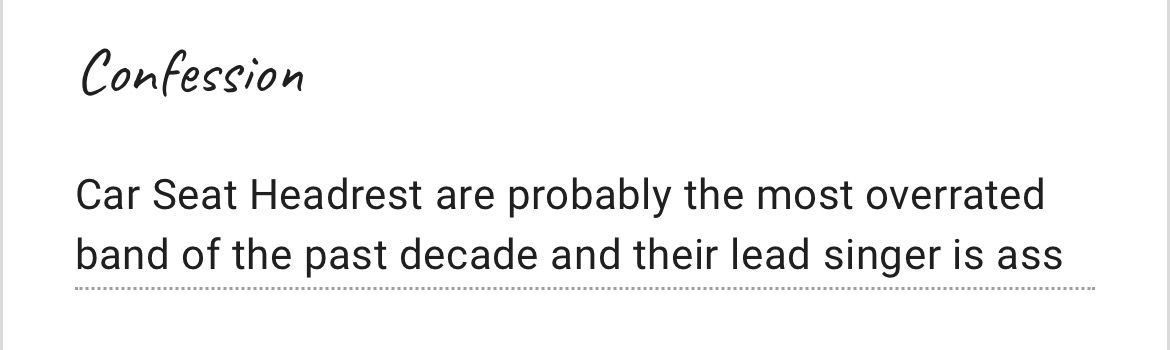 Music Twt Confessions tweet media