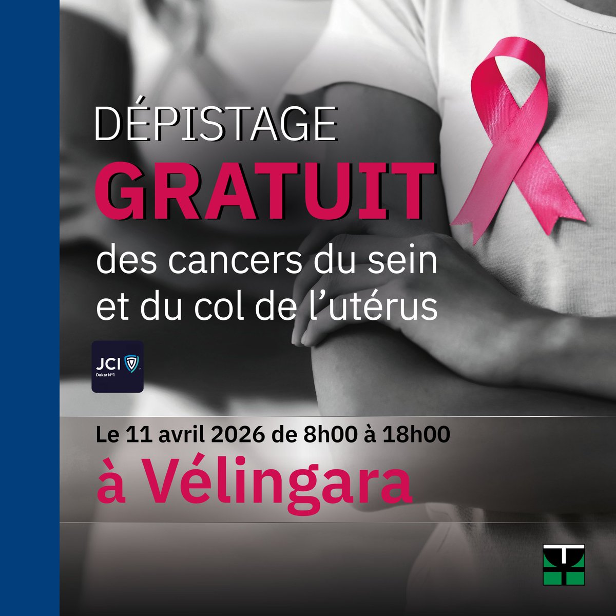 Habitants de Vélingara, on arrive !
Une journée de dépistage des cancers féminins (sein et col de l’utérus) est prévue le 11 avril 2026.
Nous invitons et encourageons nos mères, sœurs et épouses à y participer, à se faire dépister.
Ensemble, protégeons notre santé.
#BOASénégal