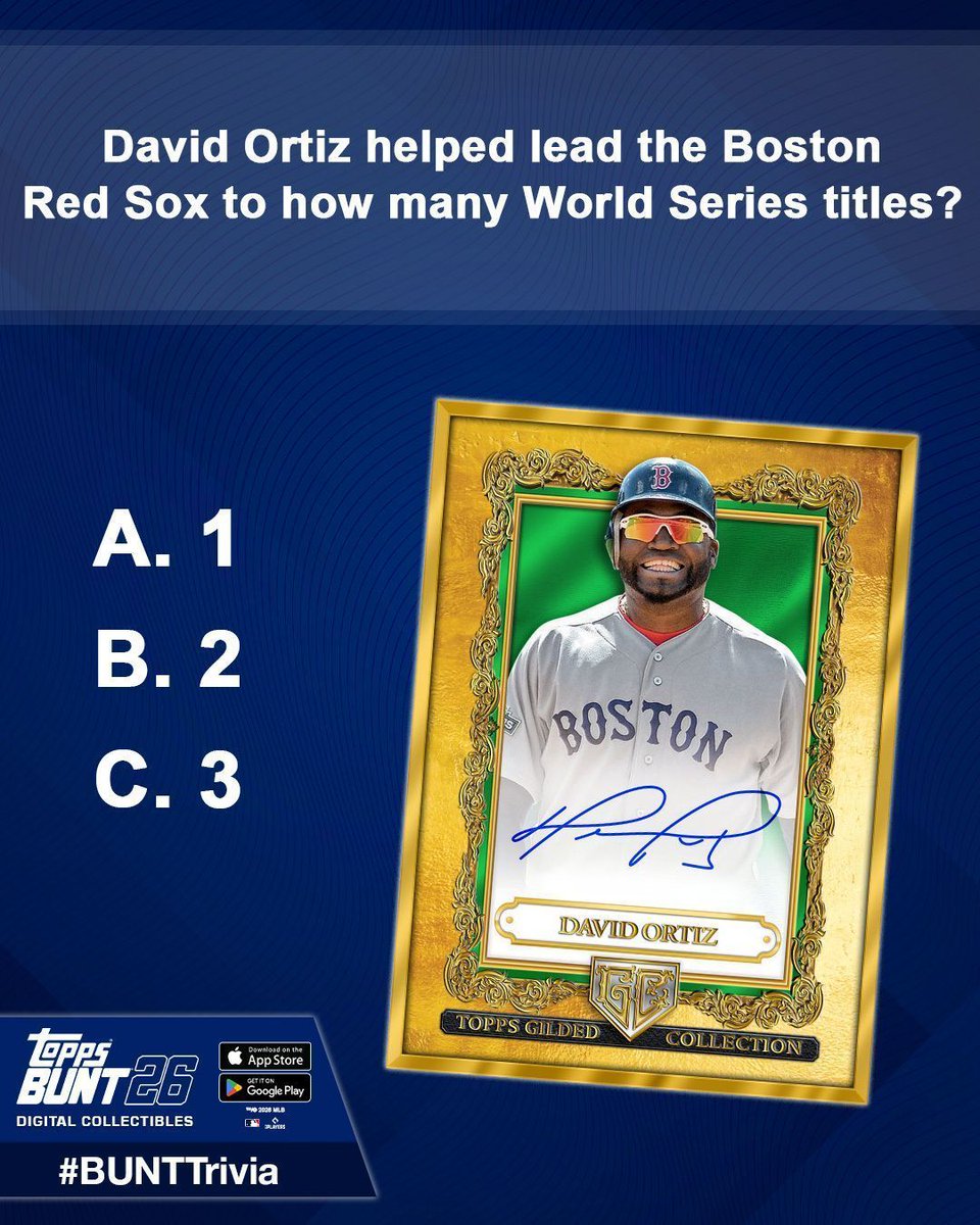 Topps® BUNT® tweet media