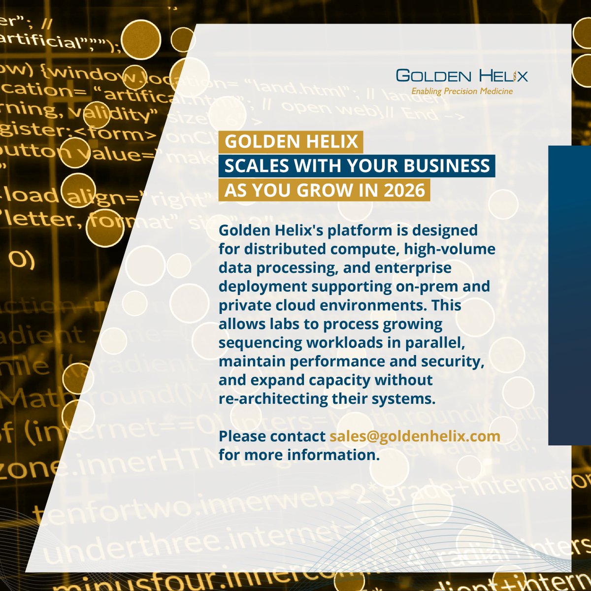 Golden Helix, Inc. tweet media