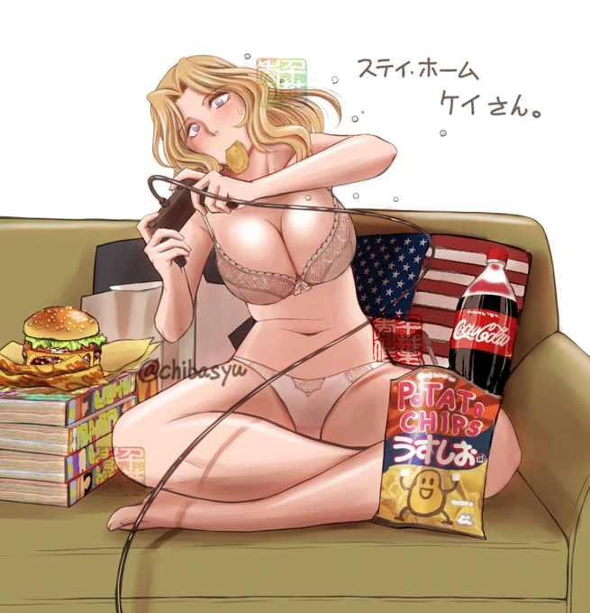 Dear Friends in America, 肉も大好きだけれど。 僕はこーいう「アメリカ」も好きー。 (GIRLS und PANZER) 【My works(各種同人誌)】