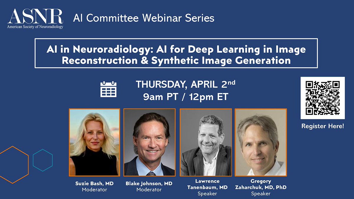 The American Society of Neuroradiology tweet media