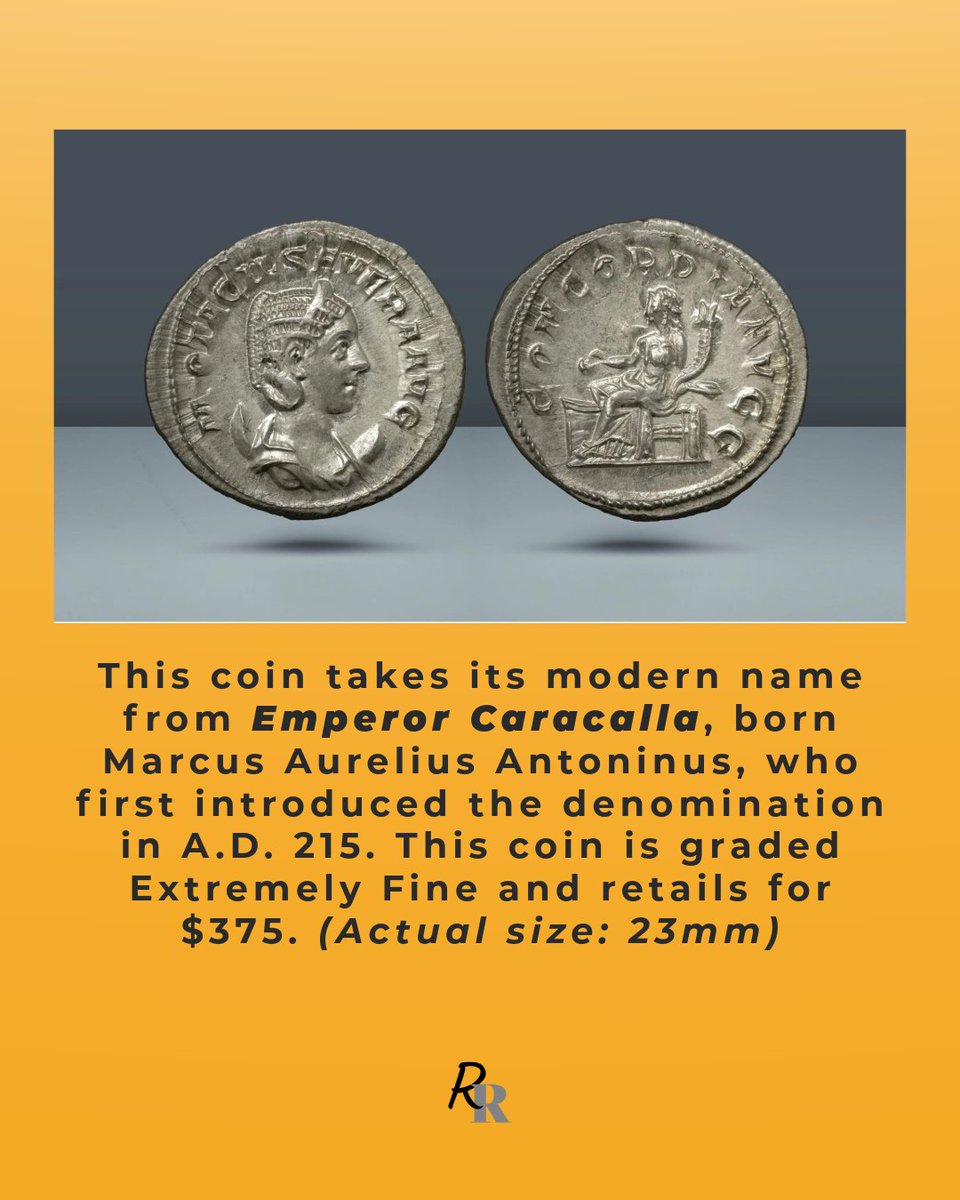 ANACoins's tweet image. In this installment of Affordable Ancients, we explore the fascinating history of the Roman antoninianus. 

Learn more: bit.ly/4tlwjKT

Sponsored content by Shanna Schmidt Numismatics Inc.

#AncientCoins #Numismatics #RomanEmpire