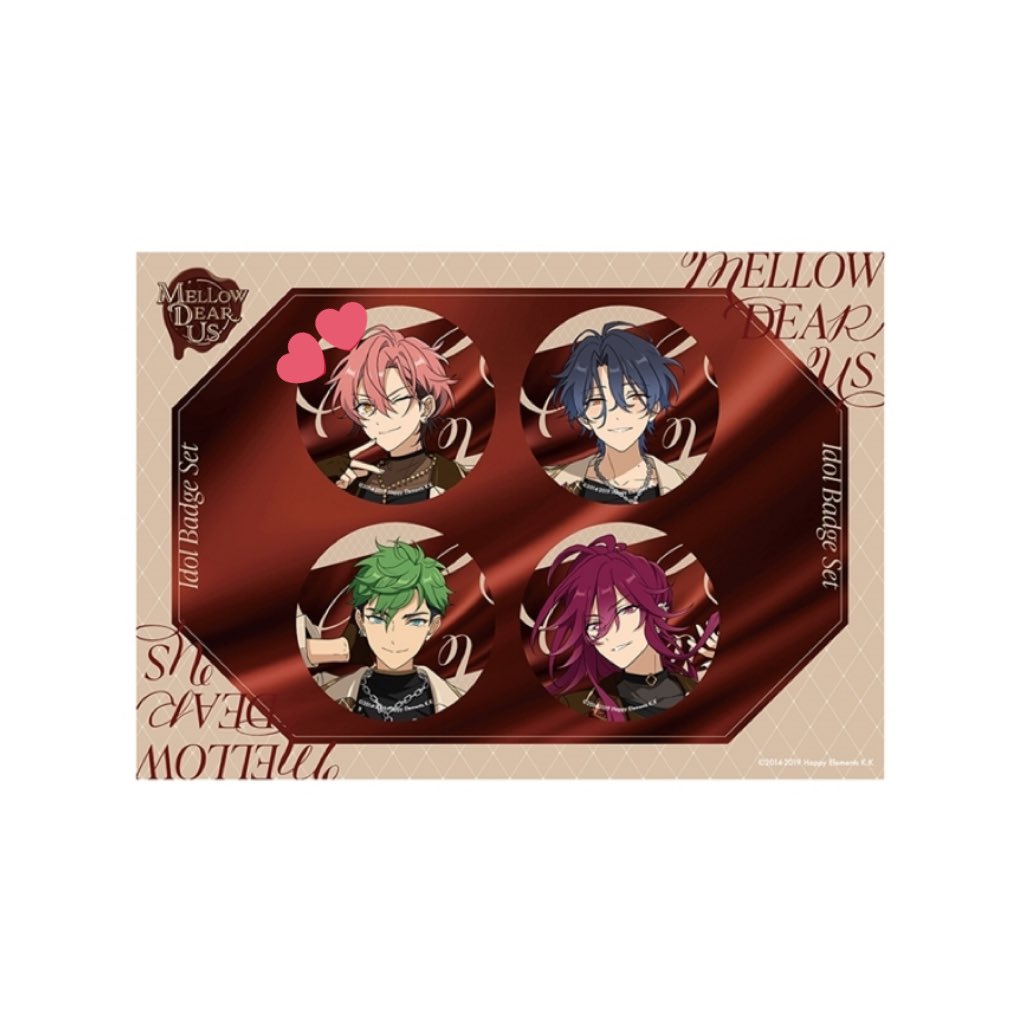 yu_luna55_'s tweet photo. 【交換】あんスタ MELLOW DEAR US メロアス デビュー  缶バッジ

譲→ジュイス チトセ 望見 各1
求→舞珠

まだ台紙から外していないため、お取引決まり次第外して画像提示いたします

郵送もしくは都内手渡し(要相談)

よろしくお願いいたします https://t.co/EXdZTAqRw7