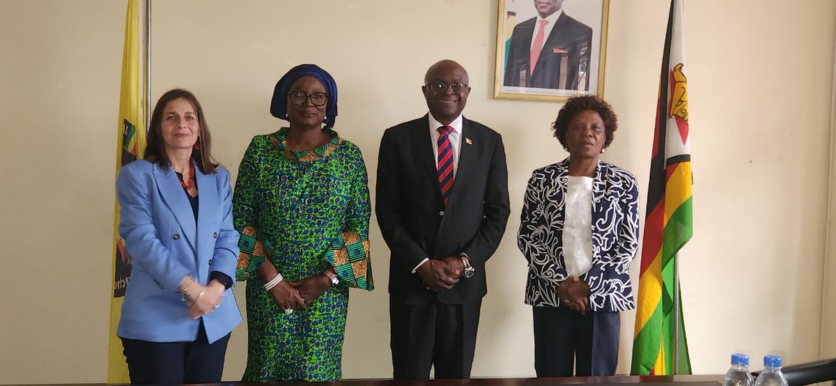 achpr_cadhp's tweet photo. The ACHPR is currently undertaking a Promotion Mission in the Republic of Zimbabwe. The delegation is composed of:
• Hon. Janet Ramatoulie Sallah-Njie, Commissioner responsible for the promotion of human rights in Zimbabwe and Special Rapporteur on the Rights of Women in Africa; https://t.co/U4FStCTrqk