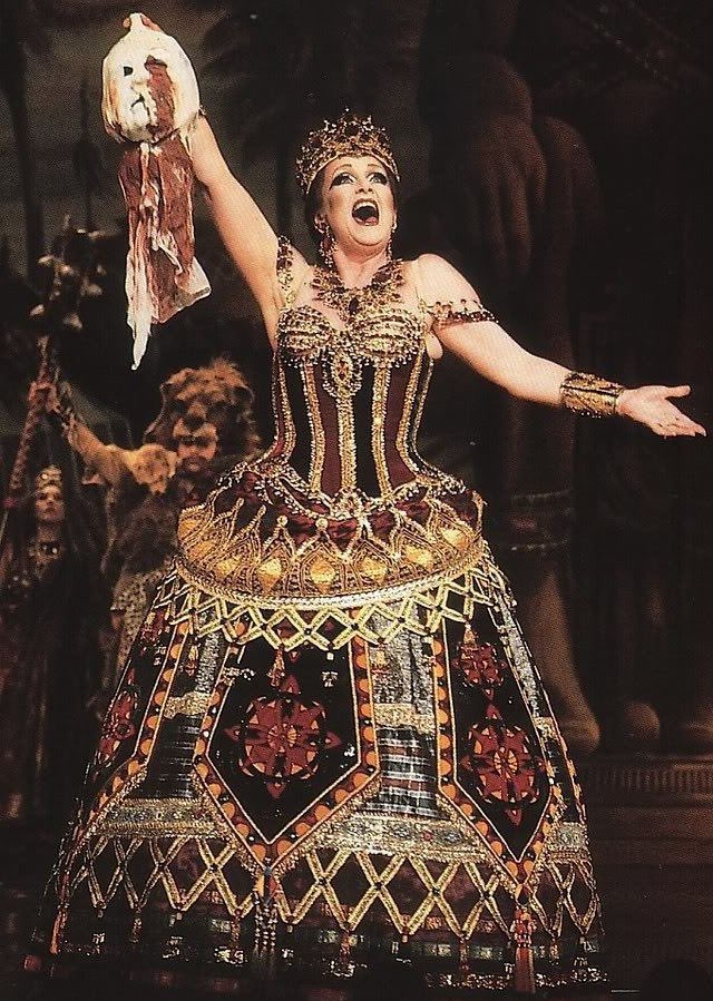 Christa Leahmann as ‘Carlotta’. 

The Original Australian Production, Melbourne 1990. 

Paris 1861: ‘Rehearsals for “Hannibal” by Chalumeau’ 

#TheBrilliantOriginal
#PhantomAustralia
#ThePhantomOfTheOpera