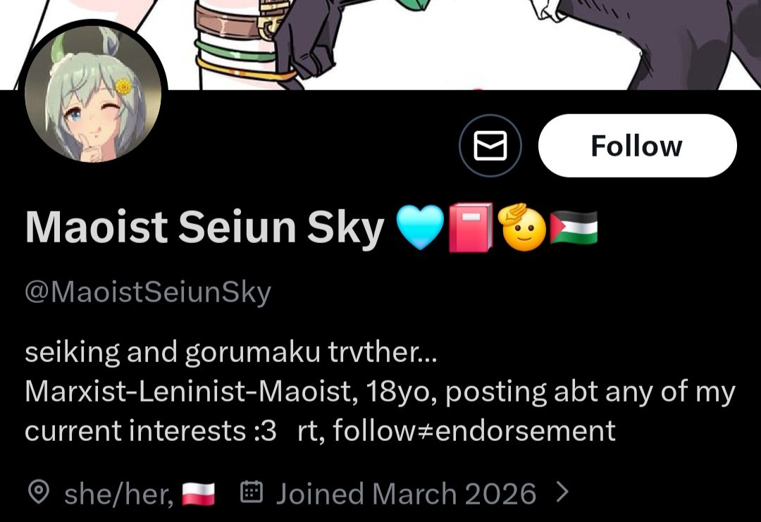 Being a polish communist is the definition of "chickens for KFC"