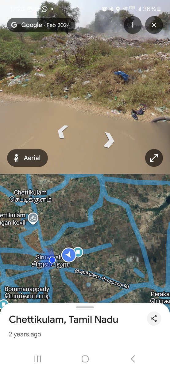 NithyaBalaji24's tweet photo. Deep interior of perambalur district. Right in the midst of farming lands. Awareness among people to be done and better waste management on war footing basis is the need of the hour. @Collector_Pblr @Tnpcbofficial https://t.co/lKmaoGT3TF