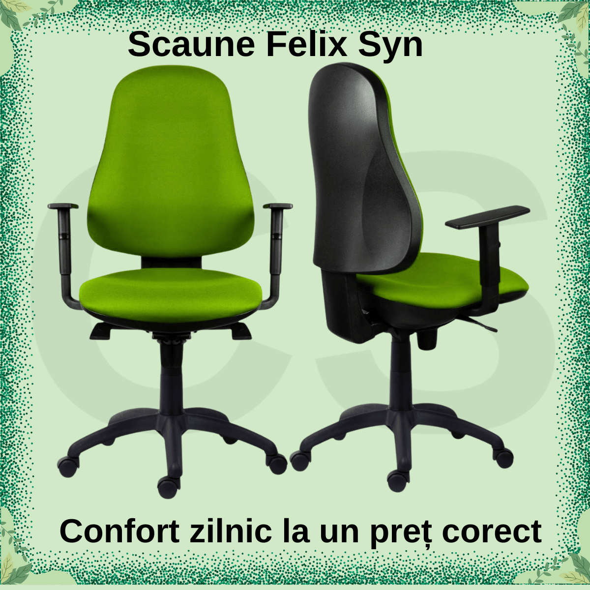 EuroProduse's tweet photo. Scaune de birou Felix Syn – confort ergonomic, preț accesibil și culori variate pentru orice spațiu
https://t.co/pbr0E5K2an
Lucrezi multe ore la birou?
Nu ai nevoie de un scaun scump. Ai nevoie de unul potrivit.
#scaune #birou #office #furniture #mobilier #romania #comenziscaune https://t.co/1w6BrCMy8T