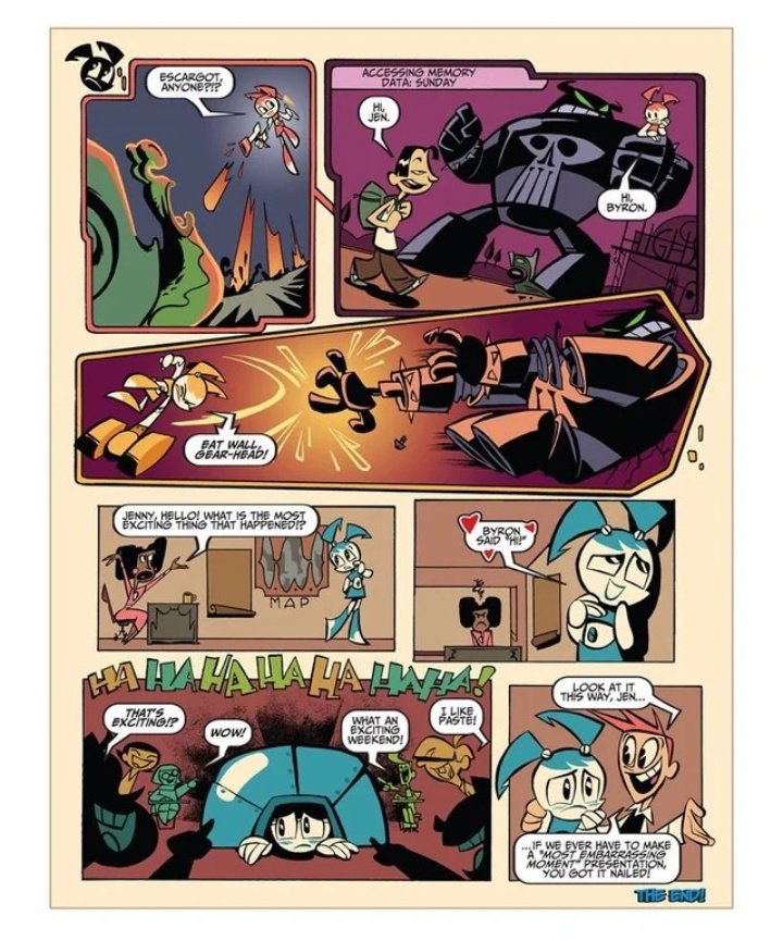 そして最近はジェニー日常までメイン活動だけど、公式mlaatrジェニーコミックの続き〜
ジェニーの恋愛の守備範囲は割と広いのが面白い所ね✨️イケメンからマッチョまたはロボットまでね〜