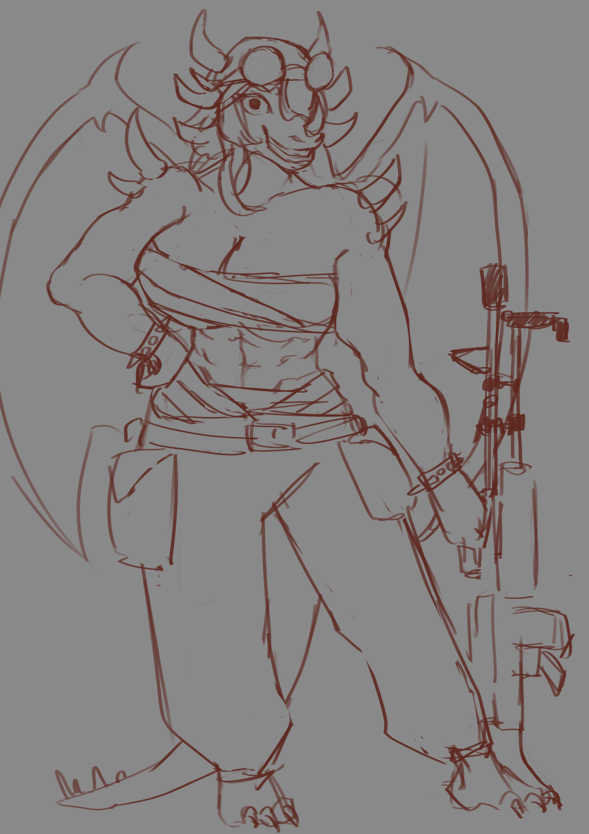 NumisLab's tweet photo. thank you so much for participating!! she is so cool and was a blast to draw :) https://t.co/li12gMfblc