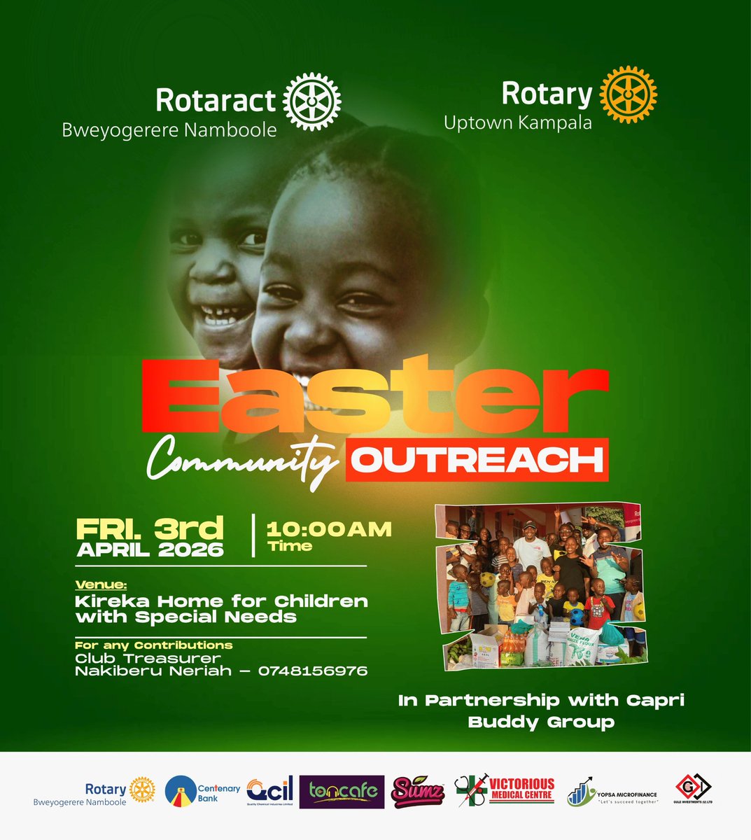 Rotaract Club of Bweyogerere Namboole tweet media