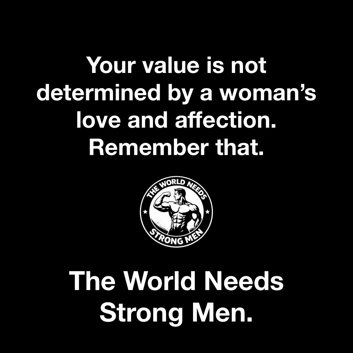 strongmenHQ's tweet photo. Expanding upon a post by @FWPlayboy 
It was so fucking good that I had to dig in.

Hypergamy doesn’t care if you’re an American Hero.

Sadly, many (not all) women behave this way.

This is why you must define yourself and quantify your value to the world in other ways. It has zero to do with whether or not a woman wants, desires or loves you.

Remember that.

The world needs strong men 💪