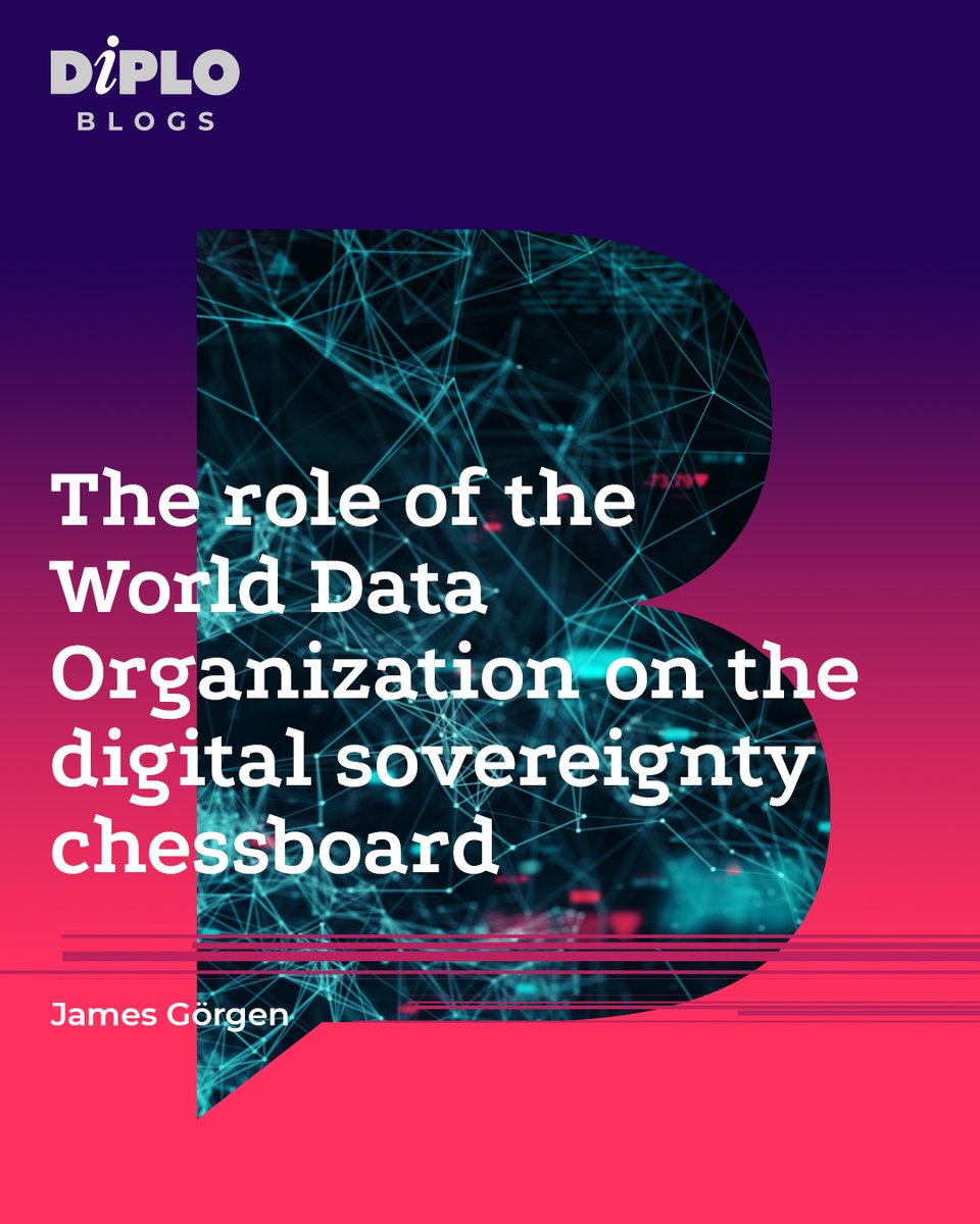 DiplomacyEdu's tweet photo. As data flows cross borders, governance lags behind. Could the World Data Organization bring order or create bottlenecks in the digital realm? The implications for sovereignty and equity are profound.
Read now! ⬇️
https://t.co/qHRGU6KmJg
.
.
#DiploBlog #DataGovernance #DigitalSovereignty #GlobalGovernance #InternetGovernance #DataPolicy #TechDiplomacy #DigitalEconomy #AIGovernance #Geopolitics #InternationalRelations
@jgorgen