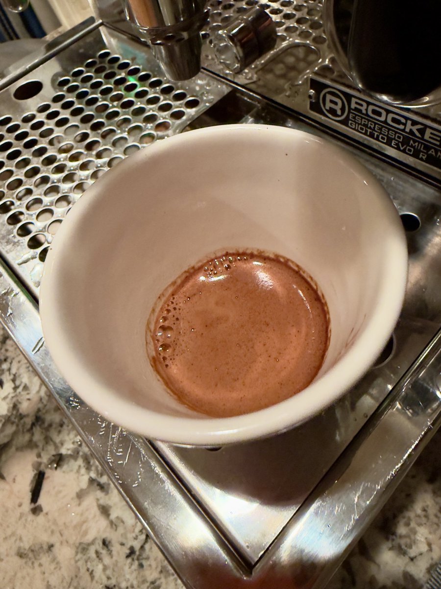 A little espresso to start the day.