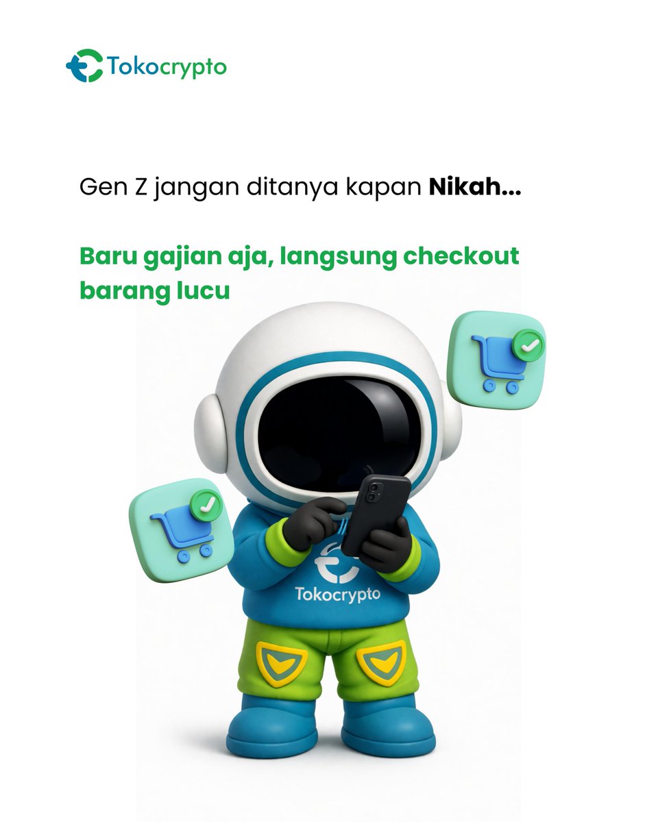 Tokocrypto's tweet image. Siapa nih yang relate? 😭
Jangan ditanya lah ya…

#Tokocrypto #ExchangeIndonesia #GenZ