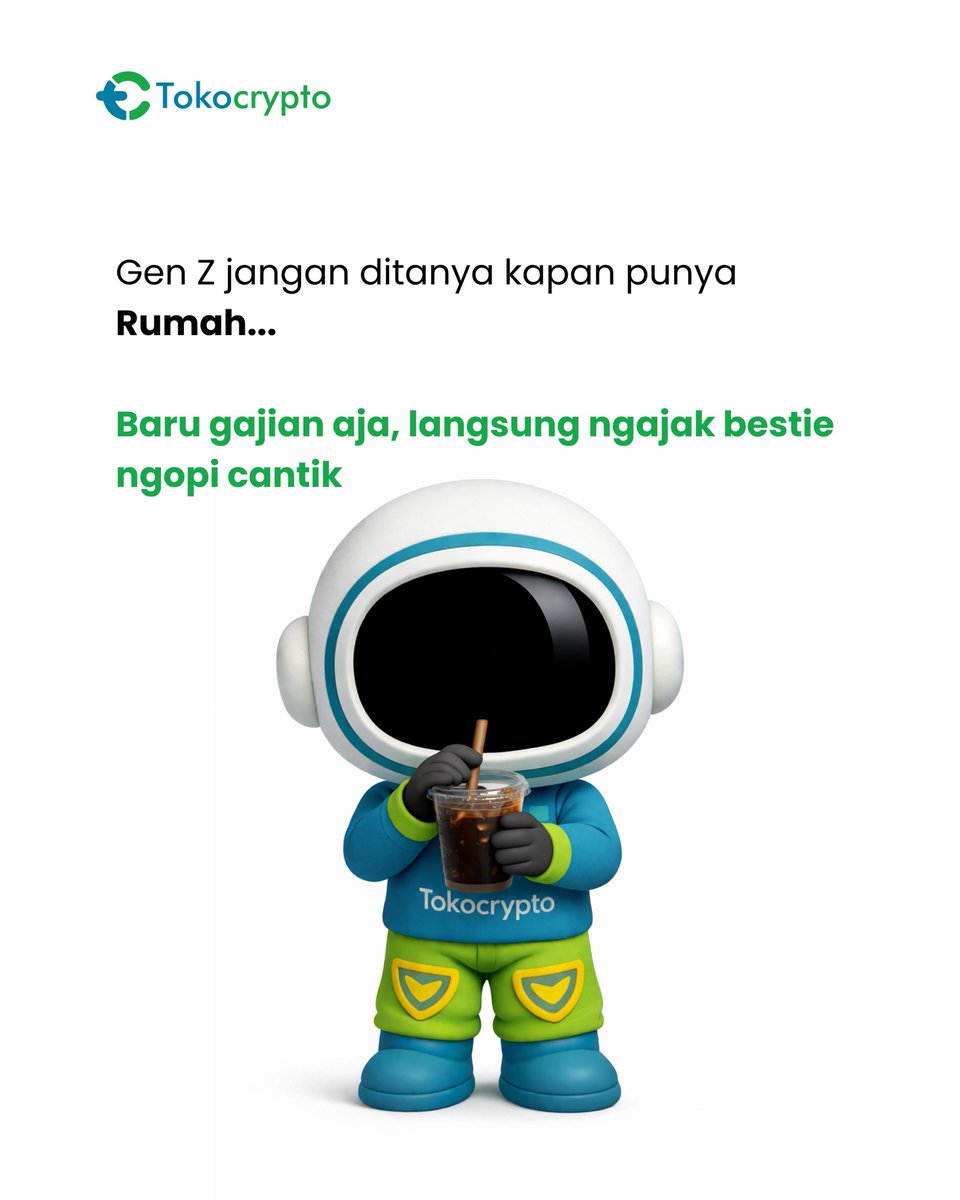 Tokocrypto's tweet image. Siapa nih yang relate? 😭
Jangan ditanya lah ya…

#Tokocrypto #ExchangeIndonesia #GenZ