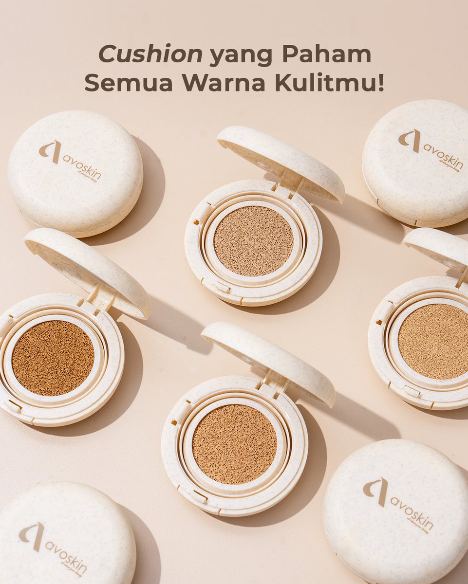 avoskinbeauty's tweet photo. 4 SHADE.. TAPI BISA MASUK KE SEMUA WARNA KULIT?! 🤯✨

Yes, ini BUKAN GIMMICK! Cushion ini cuma punya 4 shade, tapi fleksibel banget buat berbagai tone kulit! 😍

[baca sampe bawah buat cek buktinya! 🤎]
#SMARTSkinCushion https://t.co/x6uMN9KVAp