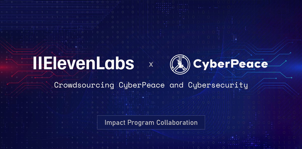 cyberpeacengo's tweet image. Crowdsourcing #CyberPeace☮️ and Cybersecurity. 🌐

Together with @ElevenLabs, we’re amplifying voices, enabling innovation, and strengthening cyber resilience for all.

Driven by people. Powered by AI. Securing the digital future together.

#AIforGood #CyberSecurity #ElevenLabs