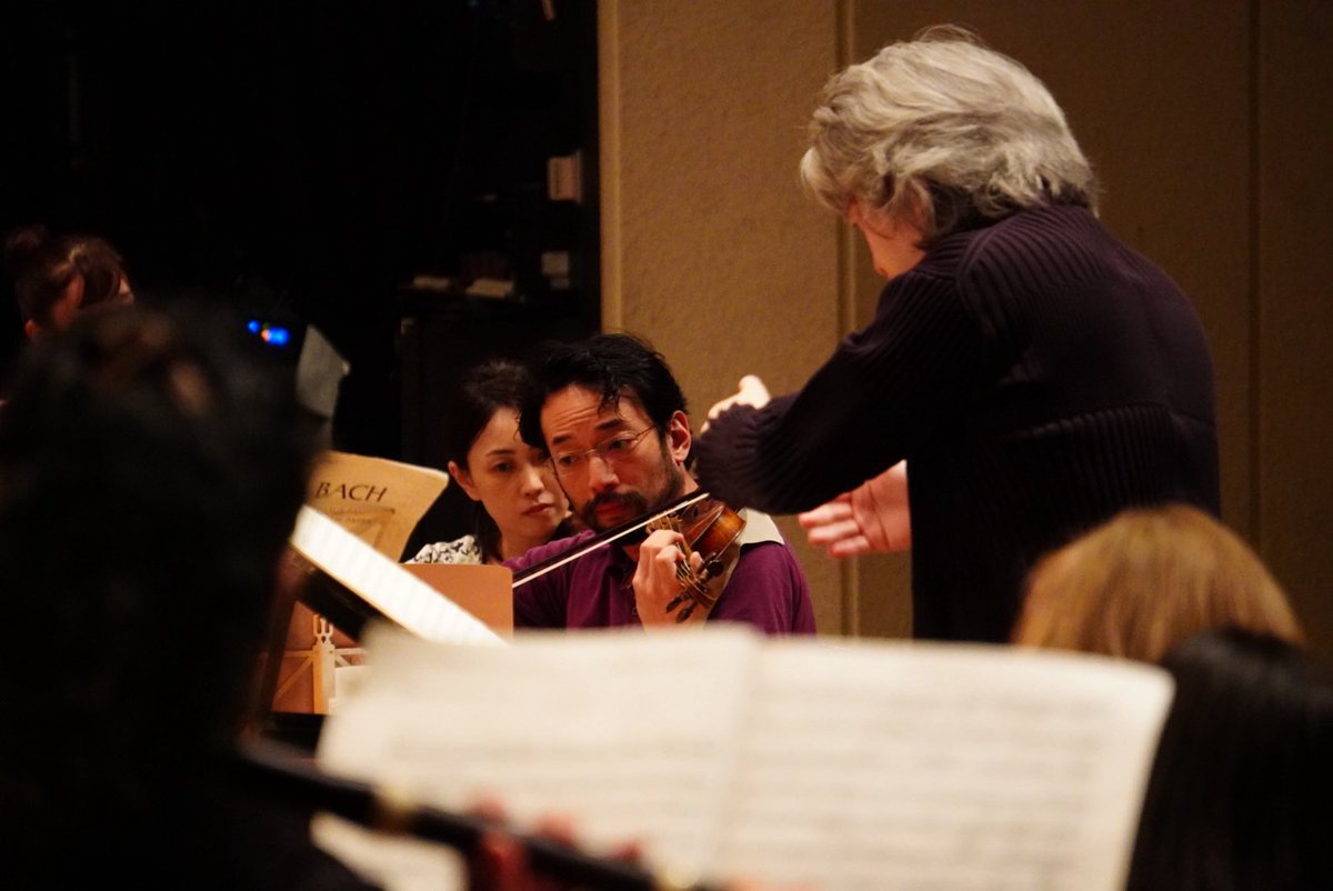 bach_collegium's tweet image. 櫻田亮さんからのコメントに引き続き、第2オーケストラのコンサートマスター・白井圭さんより、《マタイ受難曲》の聴きどころを教えていただきました。