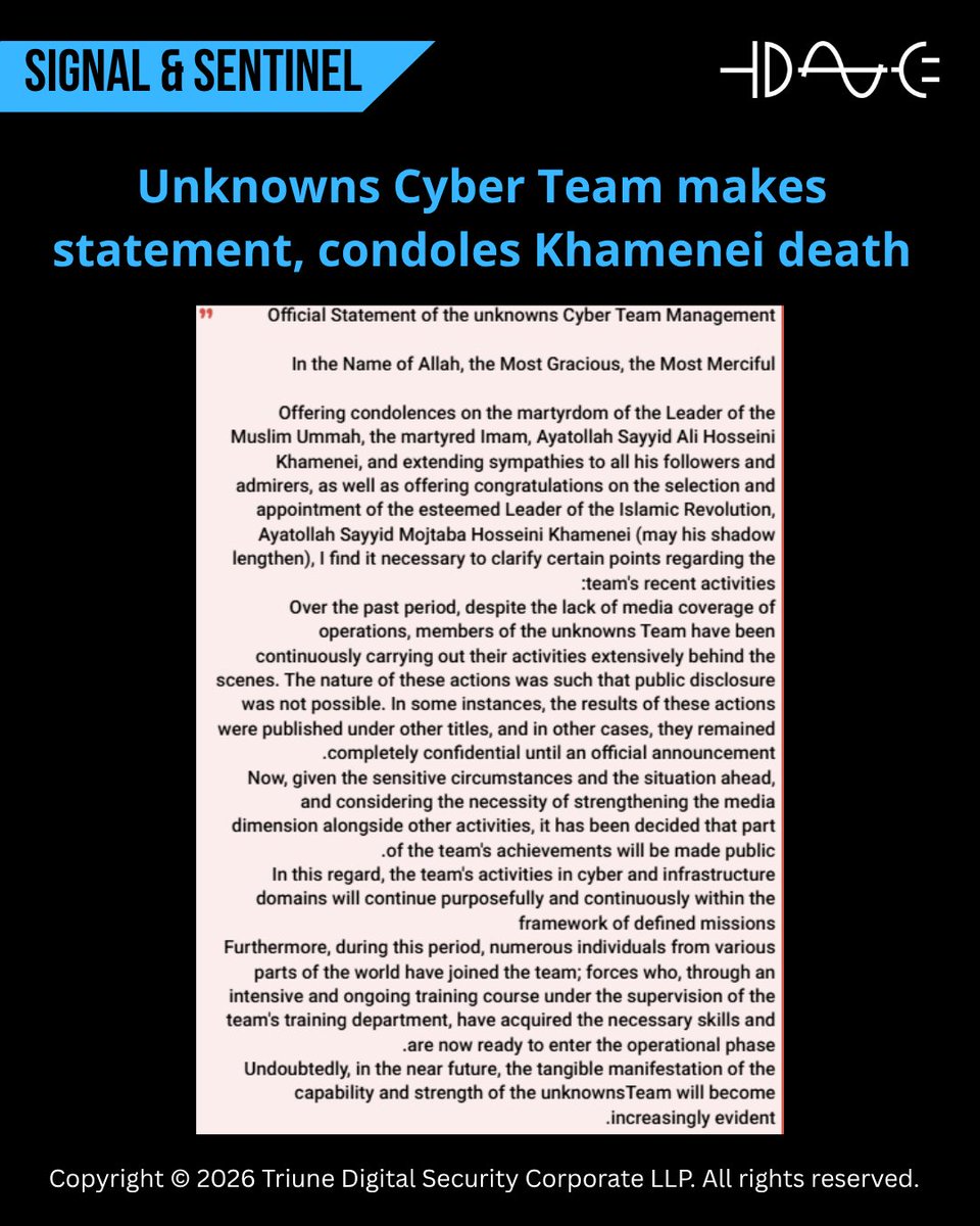 Triune Digital Security Corporate LLP tweet media