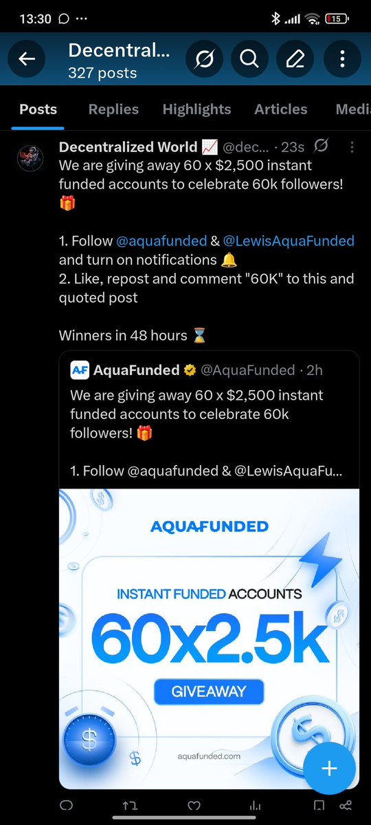 Decentralized World 📈 tweet media