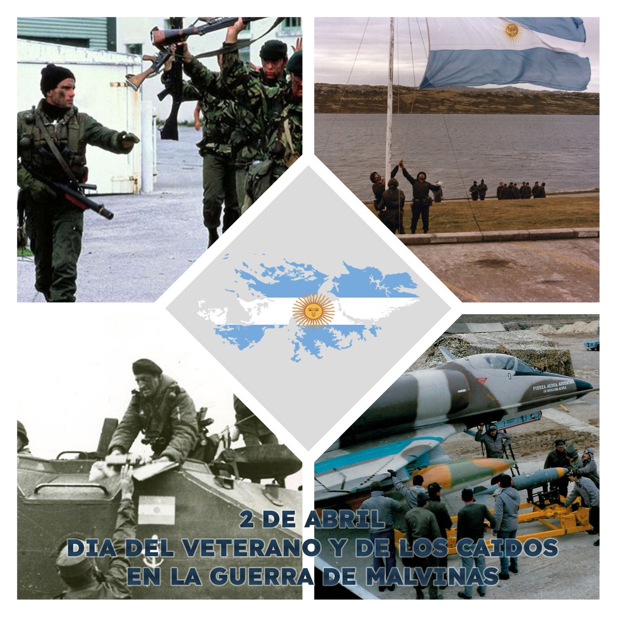 ComprenderQuilm's tweet photo. 1982 - 2 de abril - 2026 🇦🇷

Día del Veterano y de los Caídos en la Guerra de Malvinas

Honor y gloria a nuestros Veteranos de Guerra y a quienes dieron su vida por la Patria. https://t.co/vLiKWSkpHl
