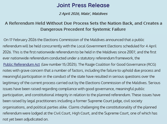 #SaveMaldives Campaign tweet media