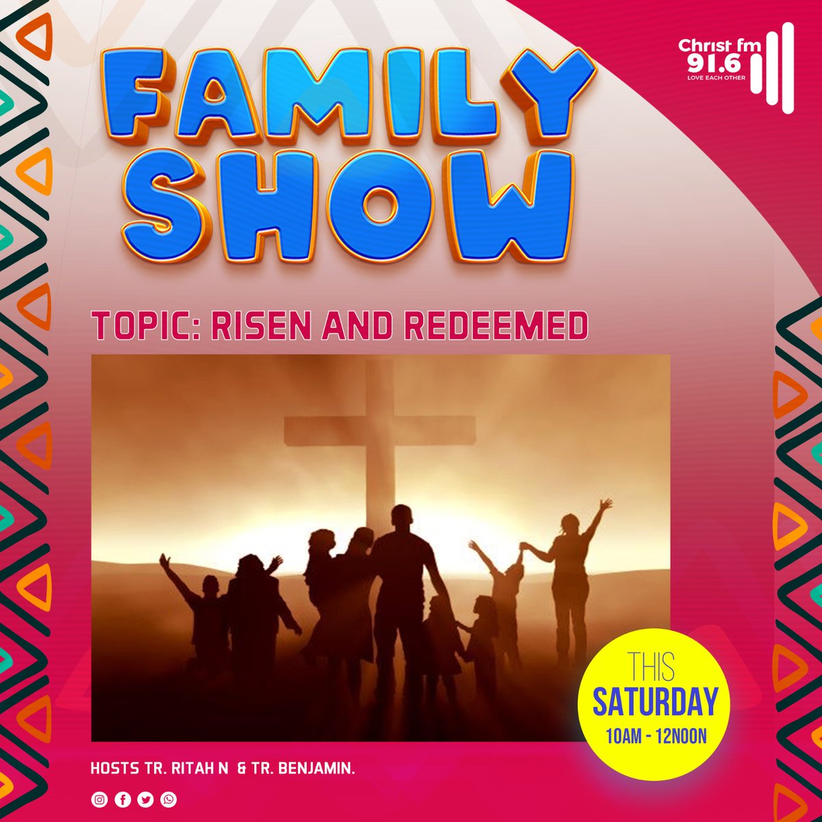 Christ Fm 91.6 tweet media