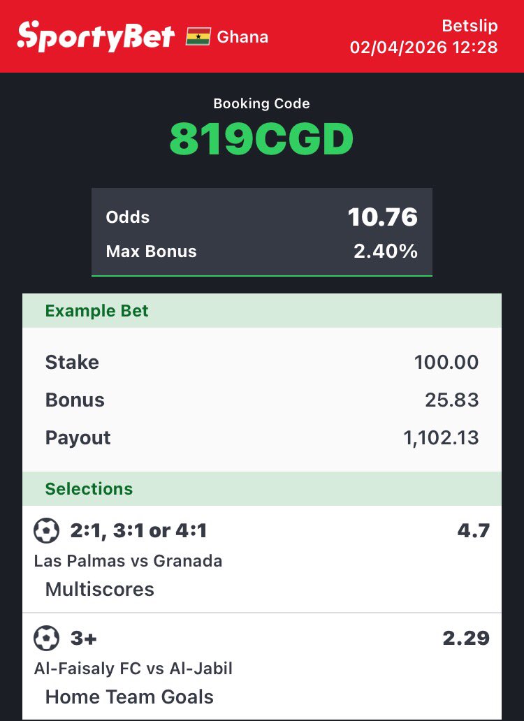 ceobesttips's tweet image. Odds: 10+🏆🏆🏆

IT’S 100% SAFETY 🎉🎉🎉

GOOD LUCK 🍀

#10Odds #foryou