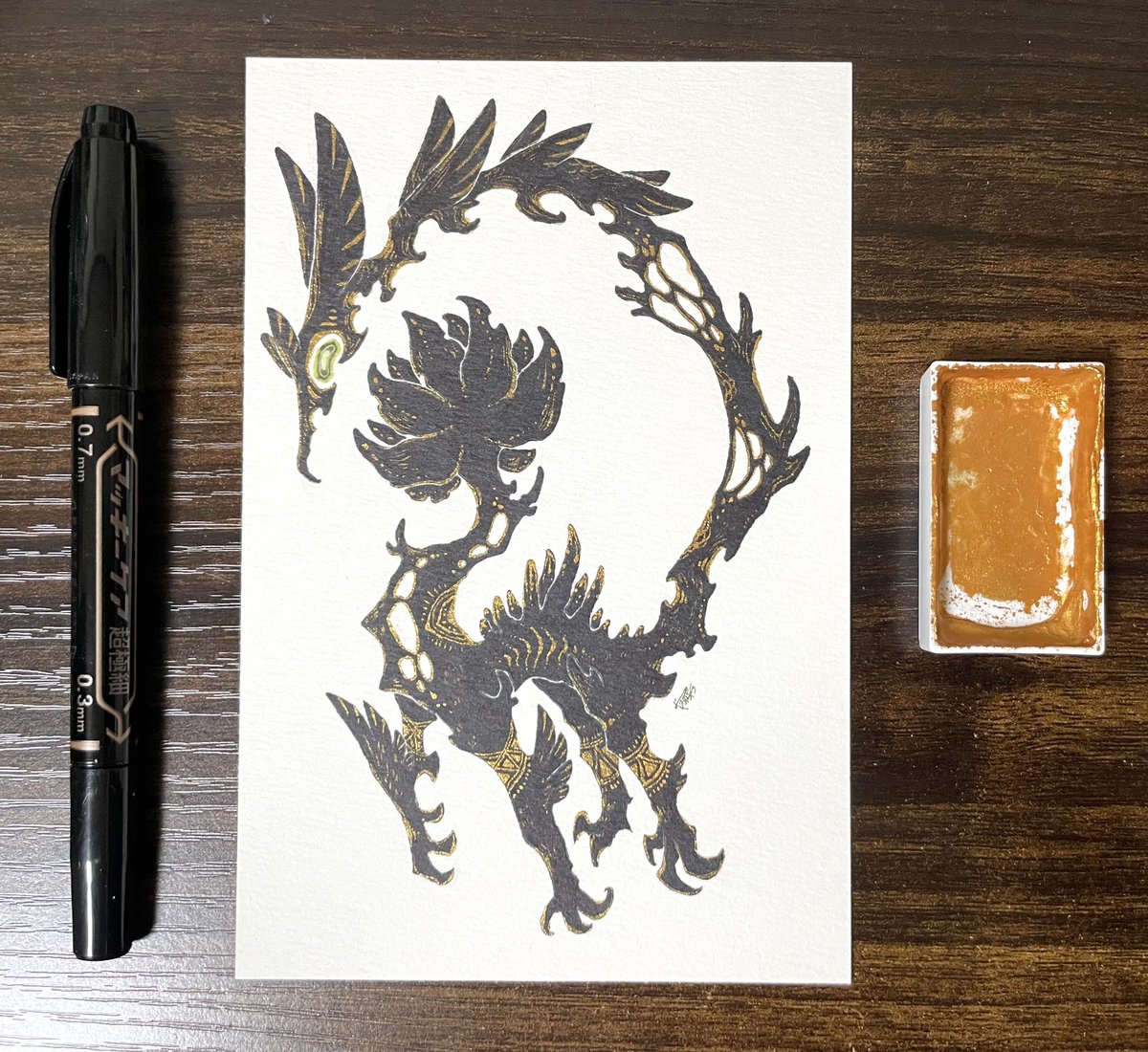 ドラ水彩/5月→大阪インテとデザフェス【C-180】 tweet media